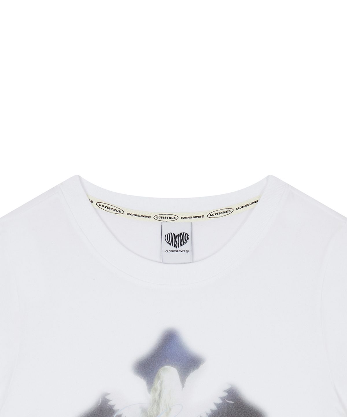 러브이즈트루(LUVISTRUE) EL CROSS FAIRY GRAPHIC TEE(WHITE)
