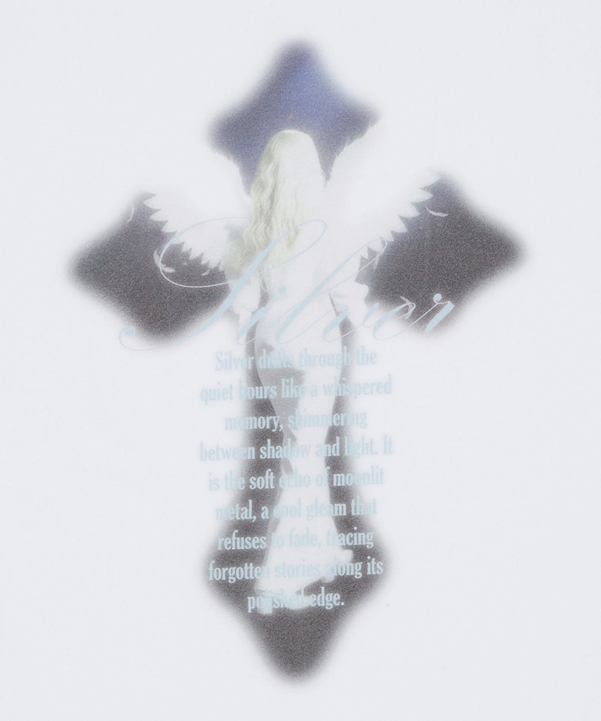 러브이즈트루(LUVISTRUE) EL CROSS FAIRY GRAPHIC TEE(WHITE)