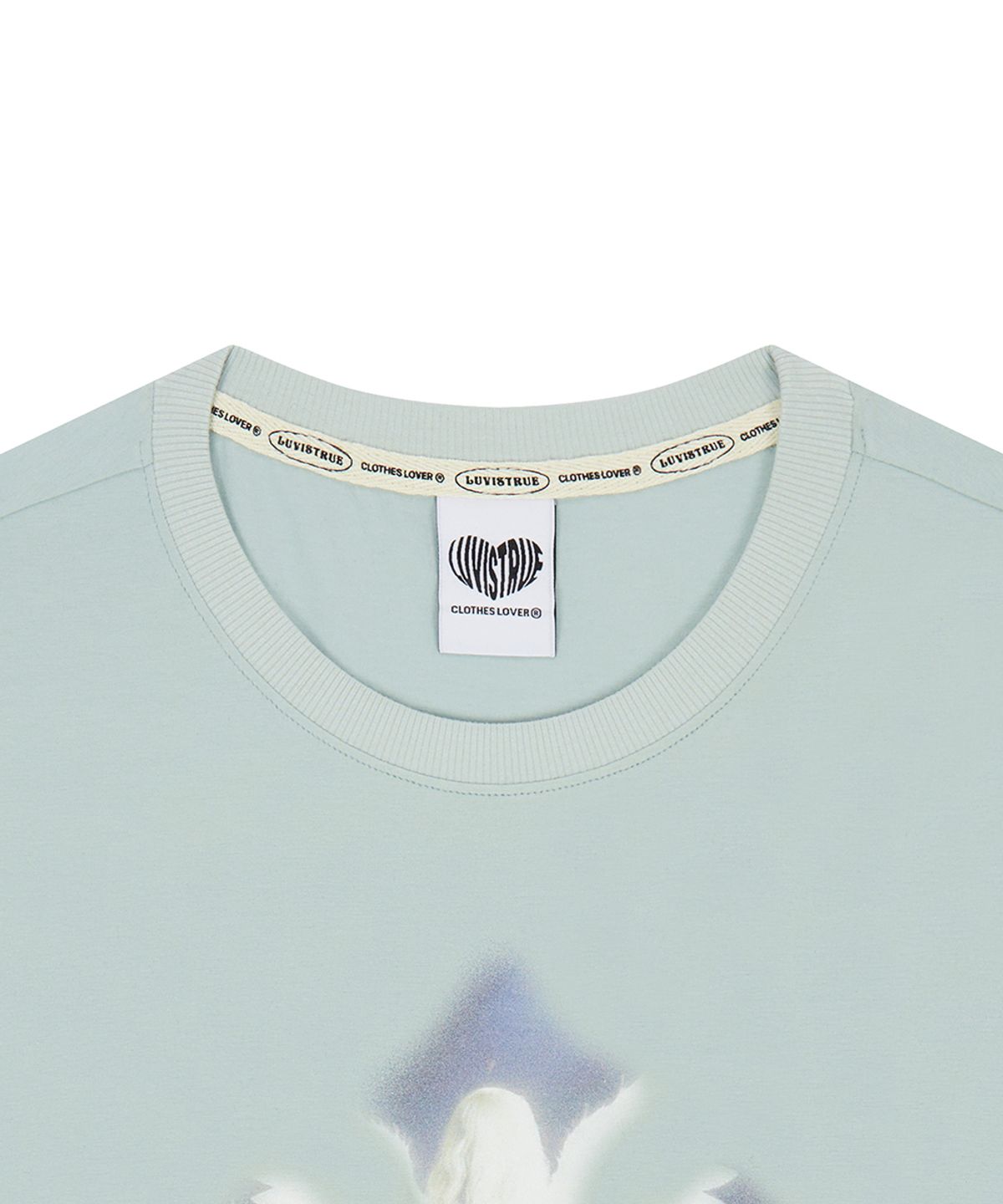 러브이즈트루(LUVISTRUE) EL CROSS FAIRY GRAPHIC TEE(MINT)