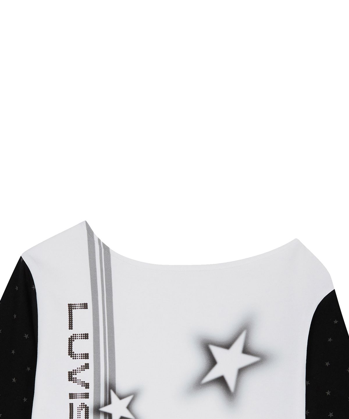 러브이즈트루(LUVISTRUE) EL STAR FAIRY ONE-SHOULDER TEE(WHITE)