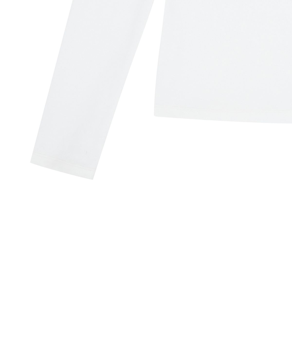 러브이즈트루(LUVISTRUE) EL HENLEY NECK SLEEVE TEE(WHITE)