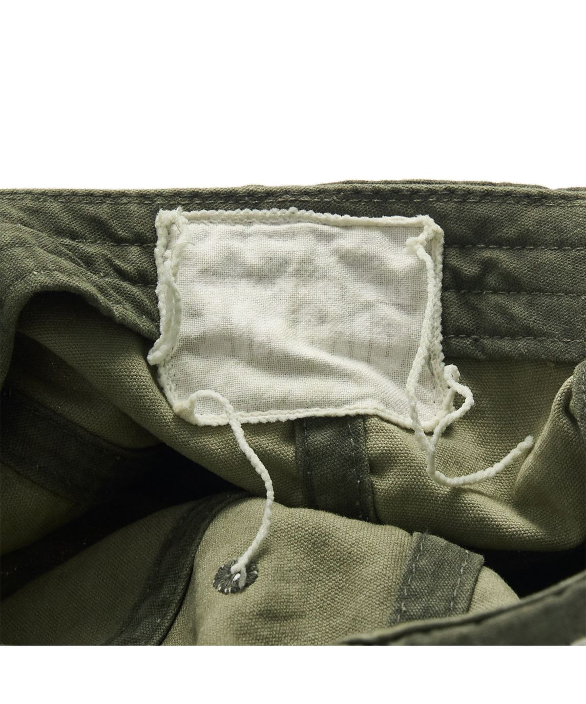 투위드(TUEWID) TWD hand embroidery wrinkled ball cap in seaweed green