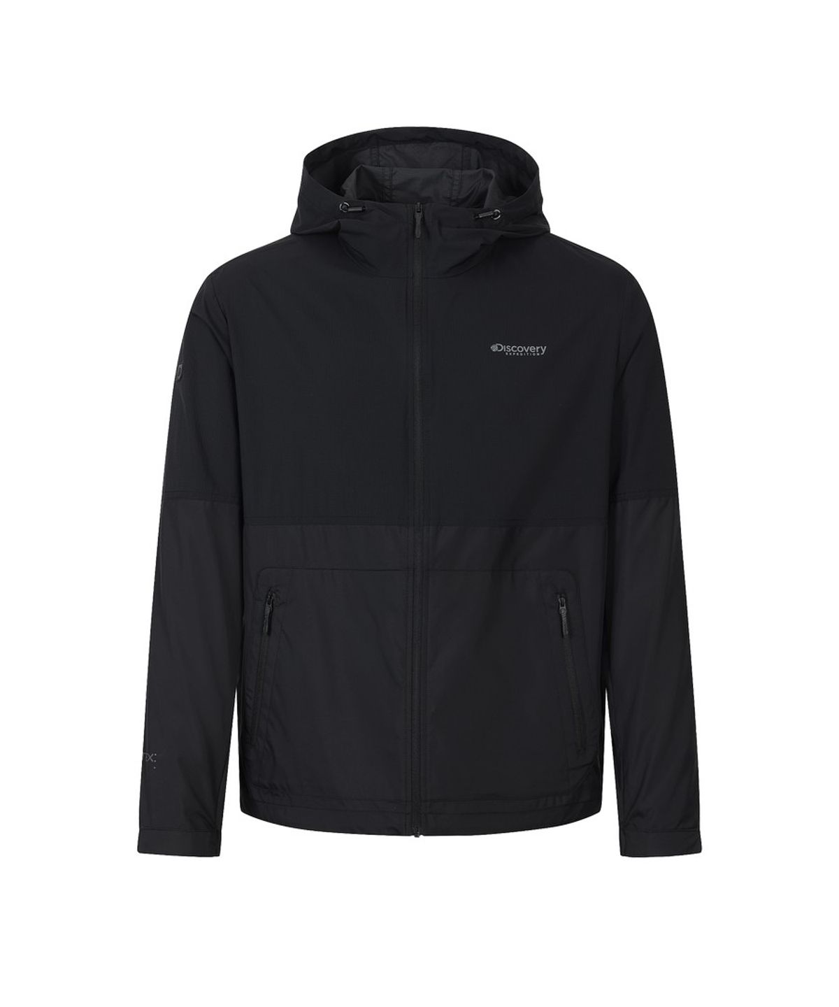 디스커버리 익스페디션(DISCOVERY EXPEDITION) 남성 퍼텍스 배색형 자켓 (BLACK)