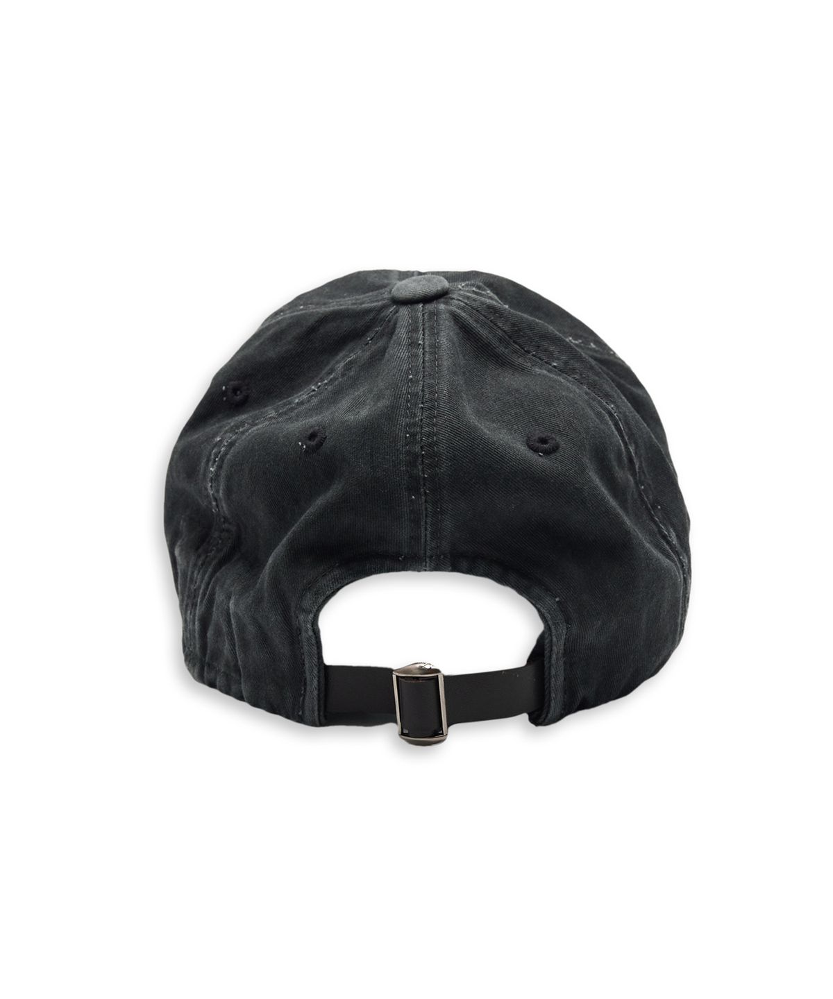 투위드(TUEWID) TWD hand embroidery wrinkled ball cap in charcoal