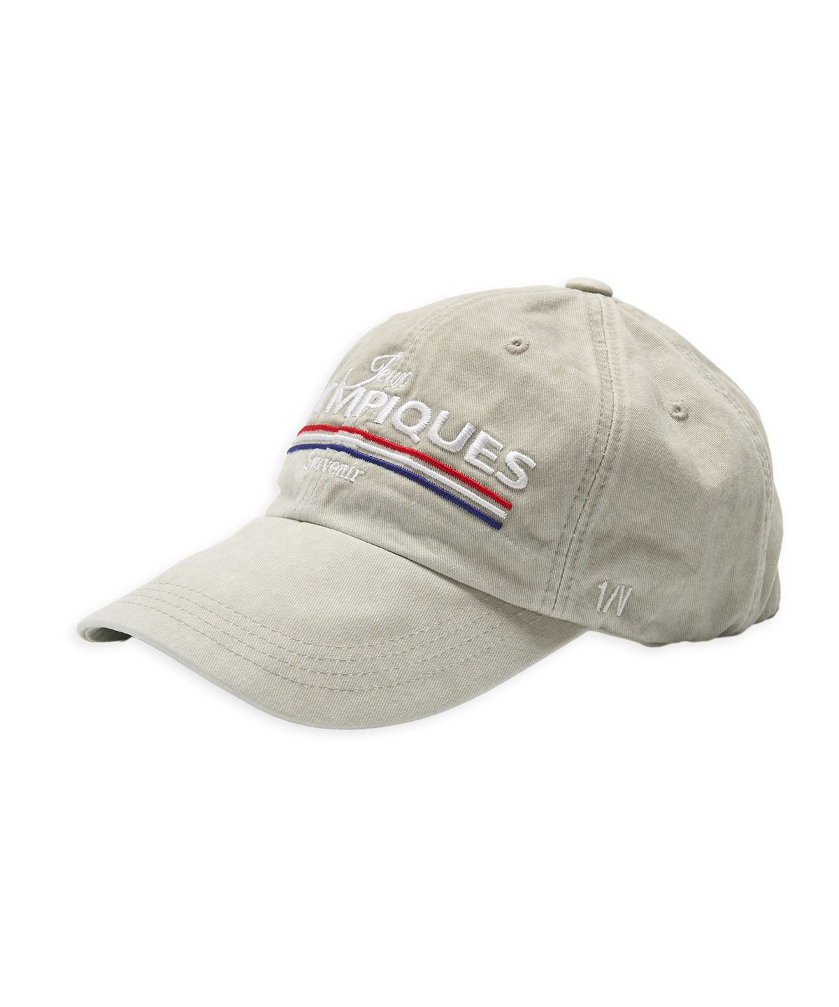 투위드(TUEWID) Olympic 24, souvenir wrinkled ball cap in beige