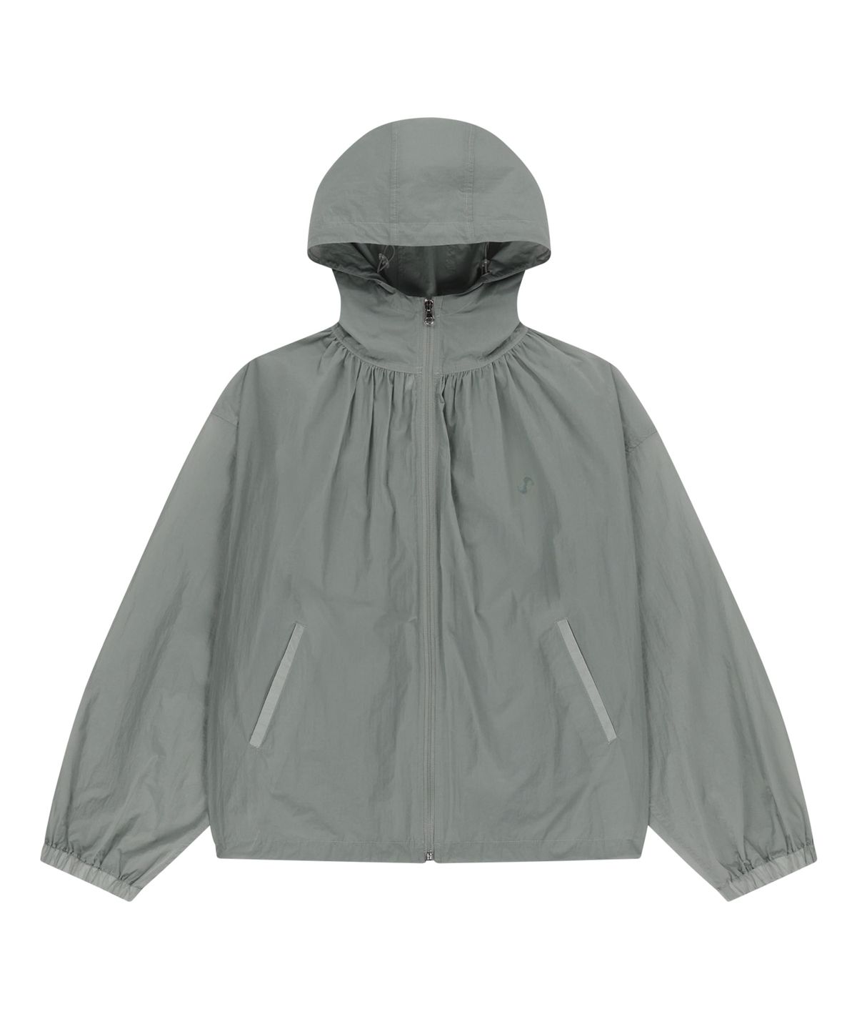 오호스(OJOS) Puff Light Wind Jacket / Charcoal