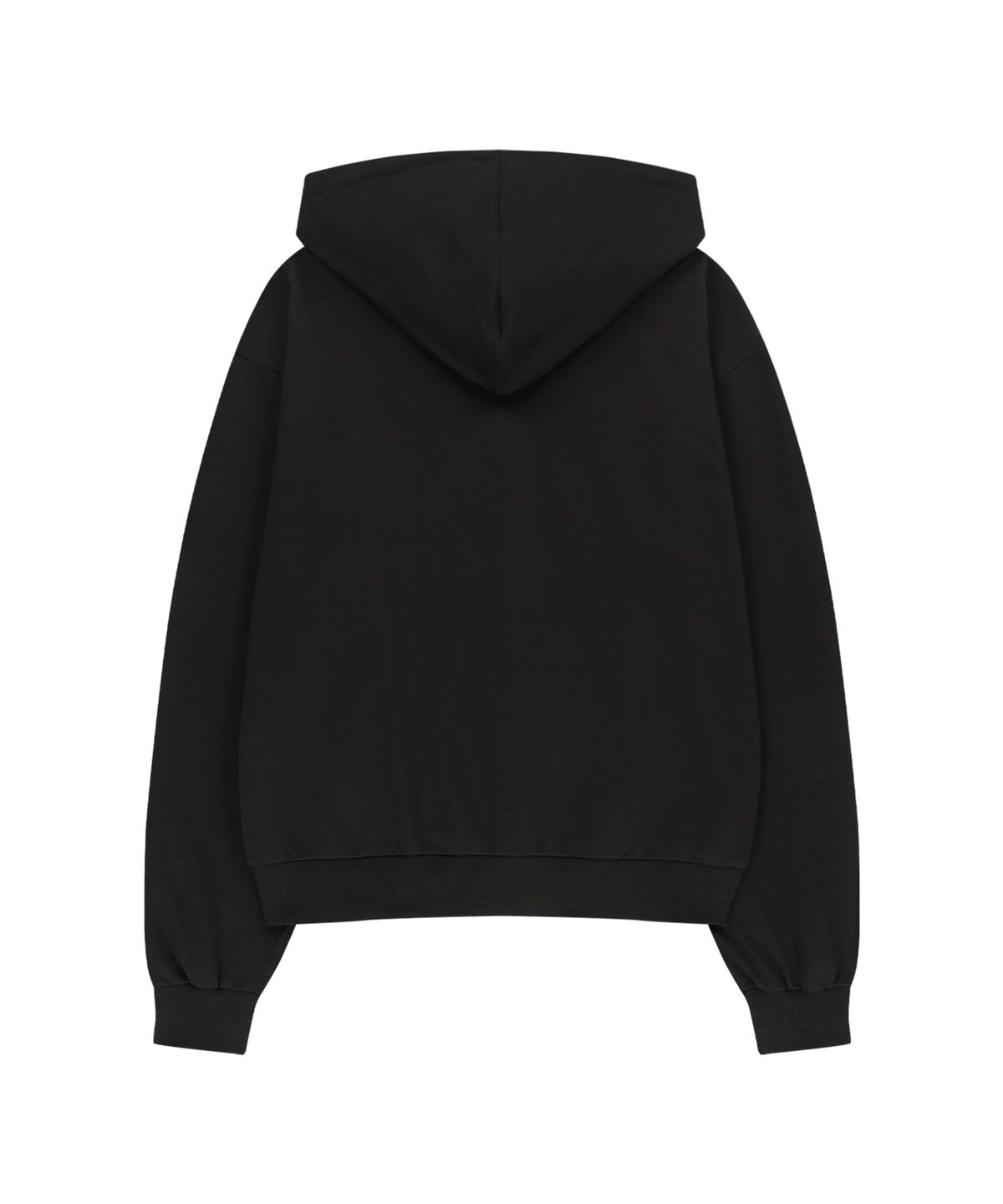 오호스(OJOS) Hotfix Logo Hoodie Zip-up / Black