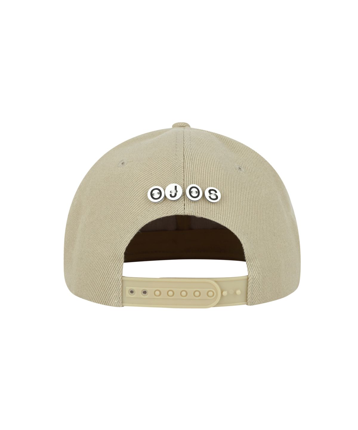 오호스(OJOS) Lace Button Snapback / Beige