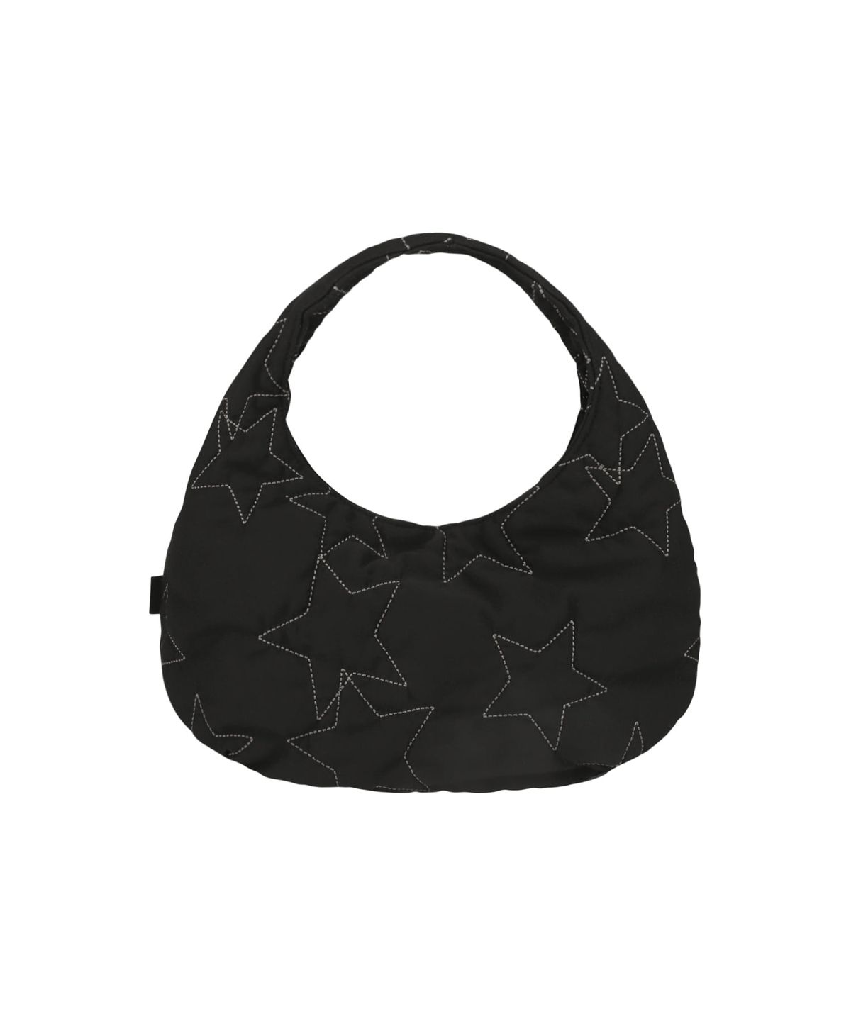 오호스(OJOS) Starquilt padded Hobo Bag / Black