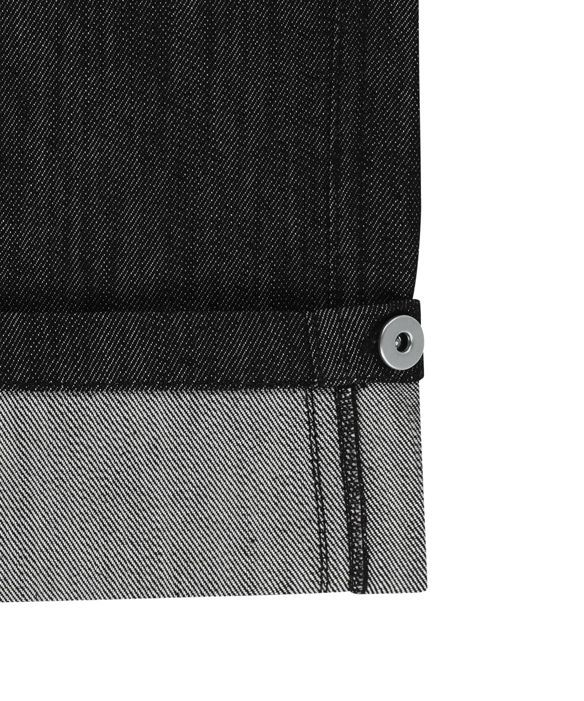 오호스(OJOS) Metal Denim Pants / Black