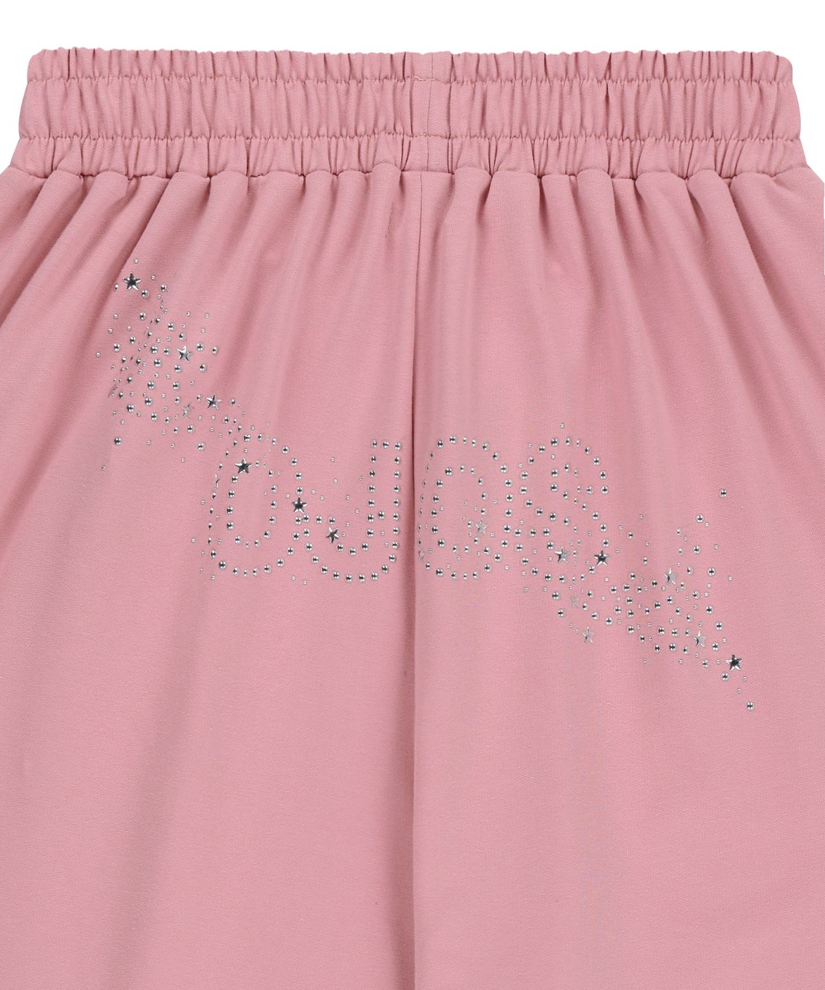 오호스(OJOS) Hotfix Logo Wide Sweatpants / Pink