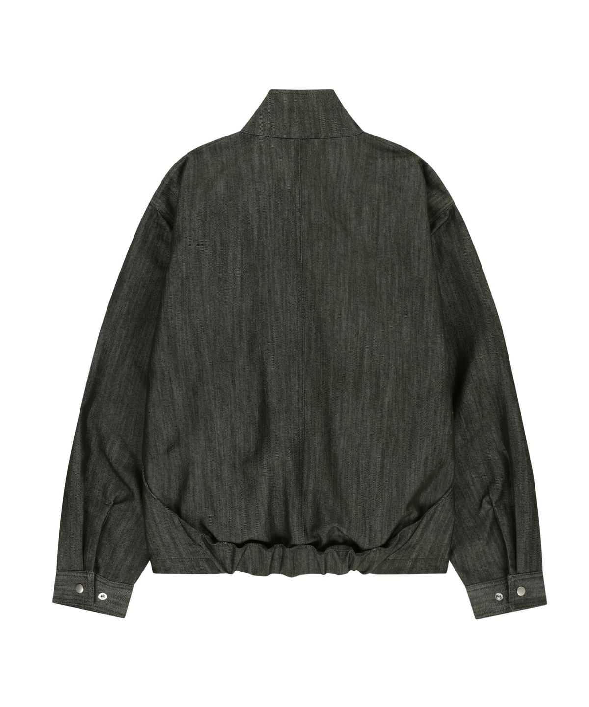 오호스(OJOS) Metal Denim Bomber Jacket / Khaki