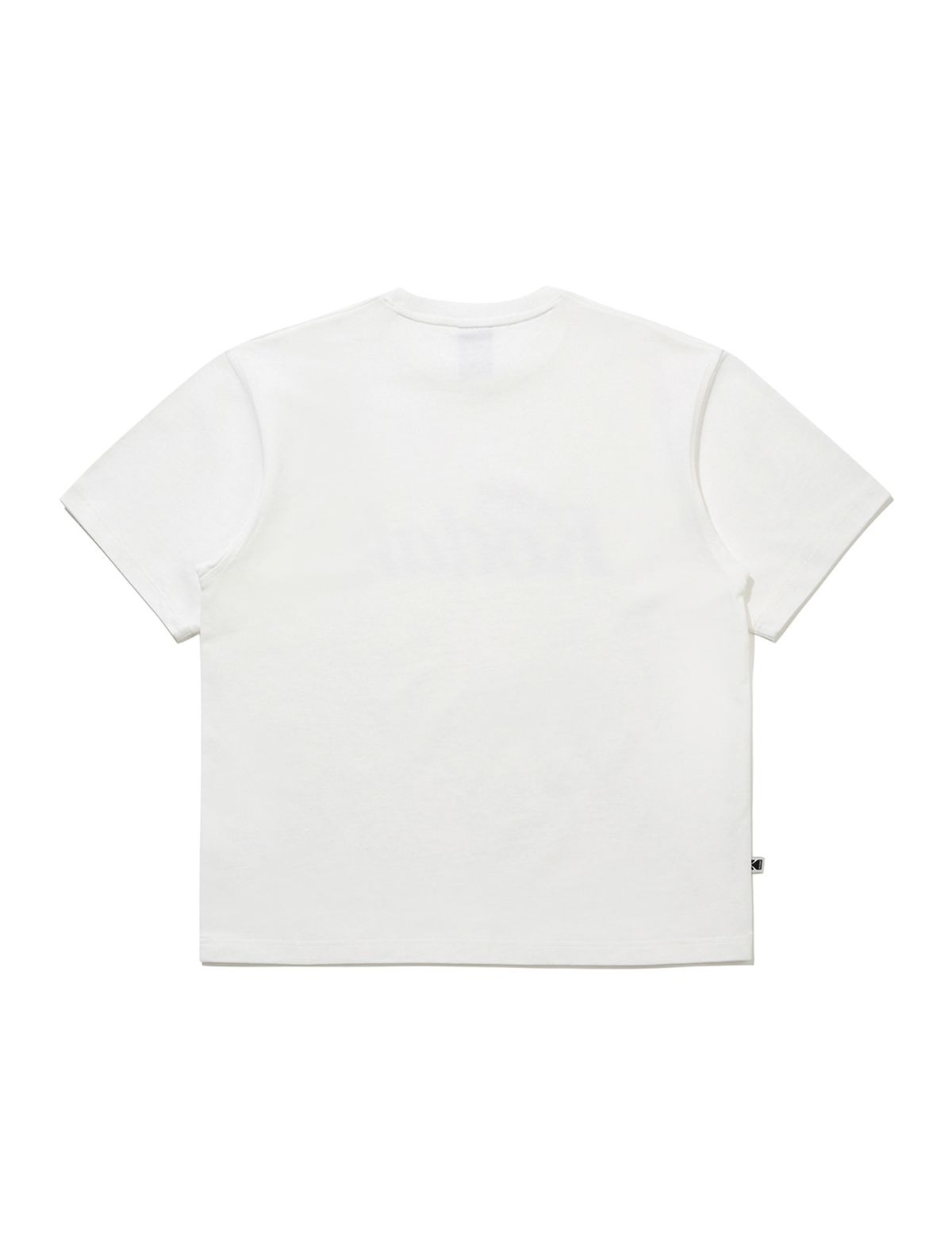 코닥(KODAK) 골드모먼트 로고 반팔 티셔츠 WHITE