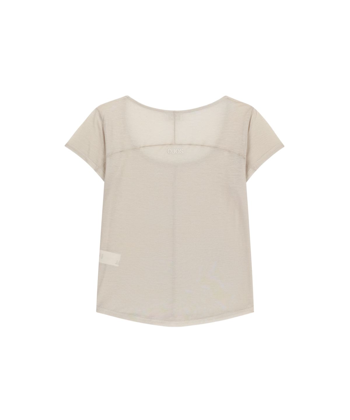 오호스(OJOS) Flatseam Tee / Oatmeal