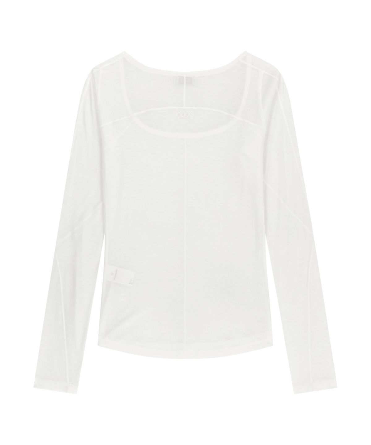 오호스(OJOS) Flatseam Long Sleeve Top / Off White