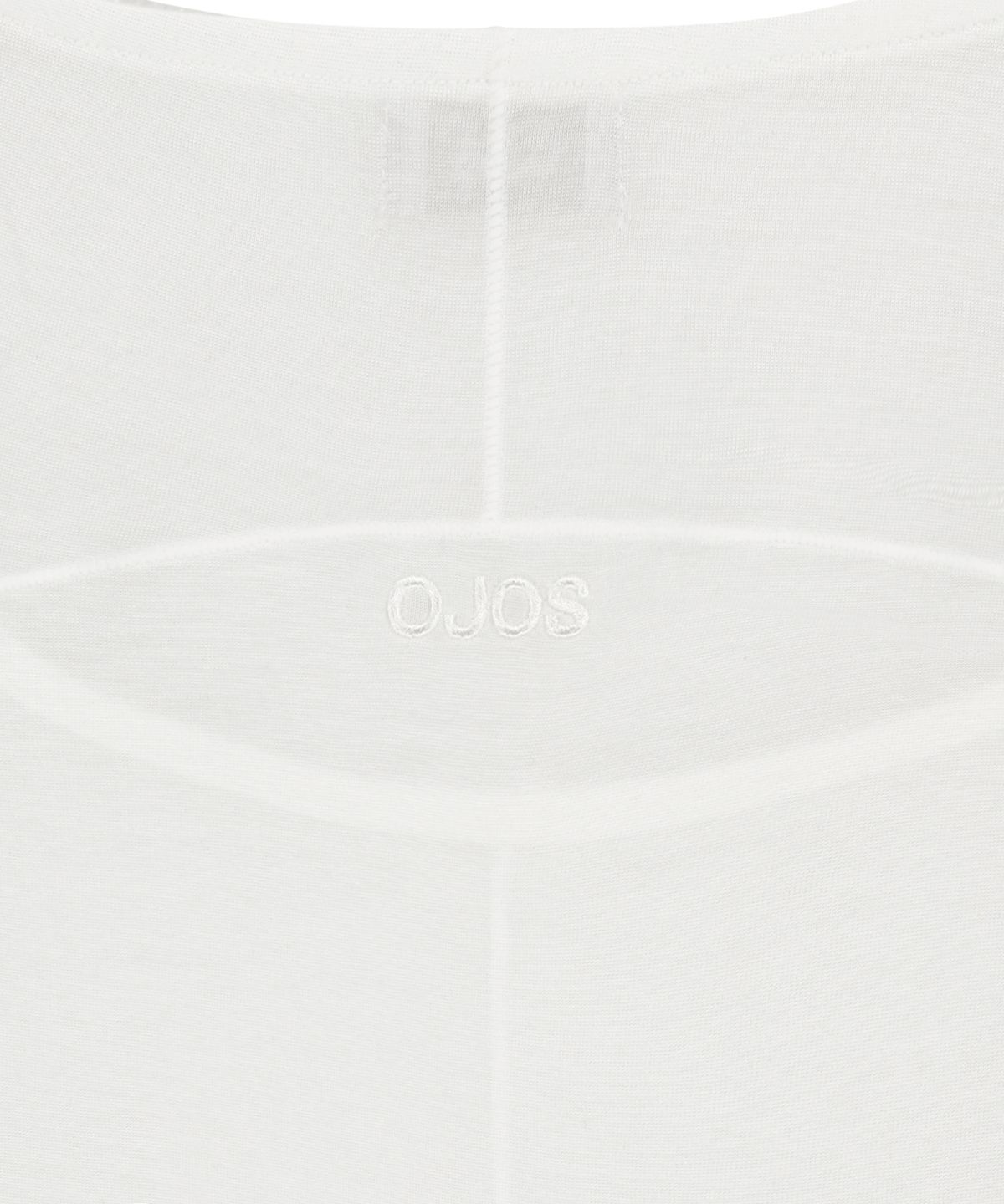 오호스(OJOS) Flatseam Long Sleeve Top / Off White