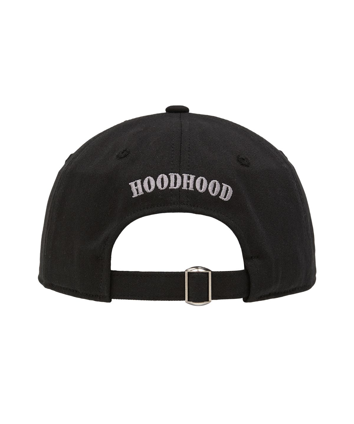 후드후드(HOODHOOD) 클로버 로고 캡 블랙
