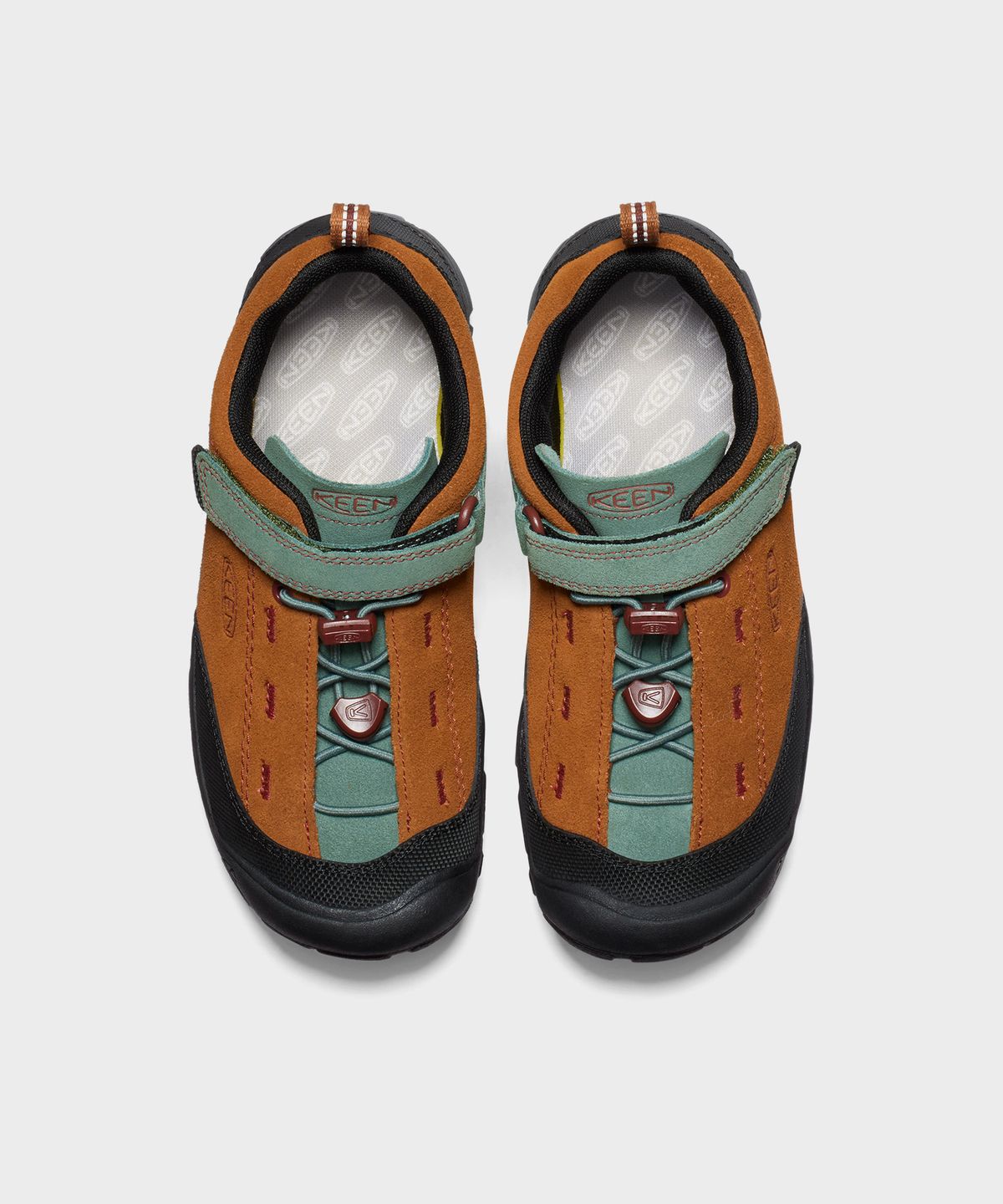 킨(KEEN) 재스퍼 II 주니어(빅키즈) 스니커즈 KEEN MAPLE/DARK FOREST