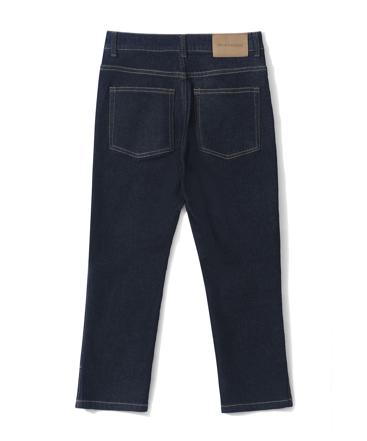 데케트 우먼(DECET WOMEN) Low Rise Capri Jeans DCWPT023CPINDIGO