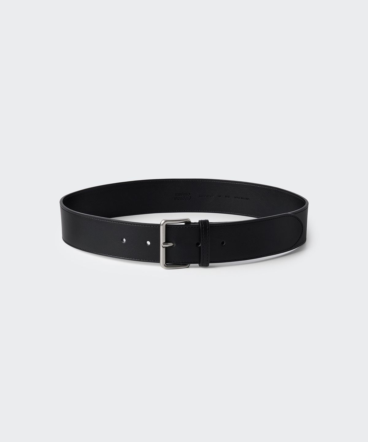 무신사 스탠다드 우먼(MUSINSA STANDARD WOMAN) 우먼즈 라운디드 스퀘어 신세틱 레더 벨트_40mm