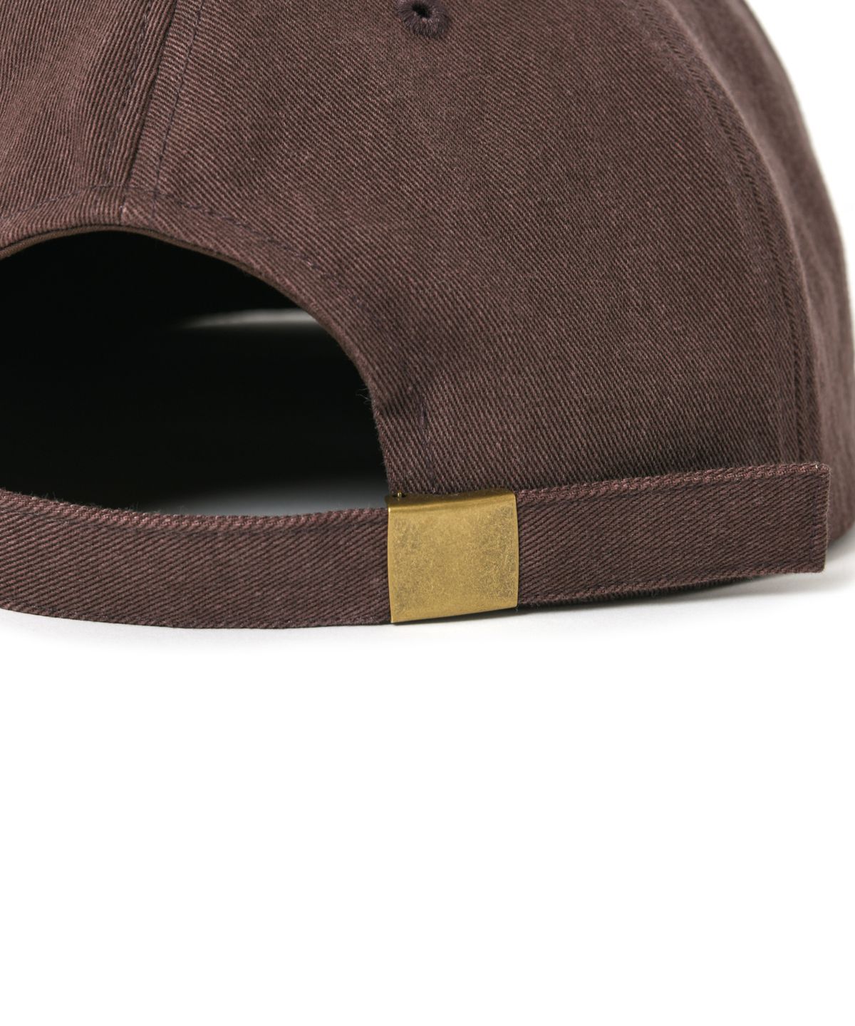 아모우(AMOU) SPIRAL 5PANNEL CAP BROWN