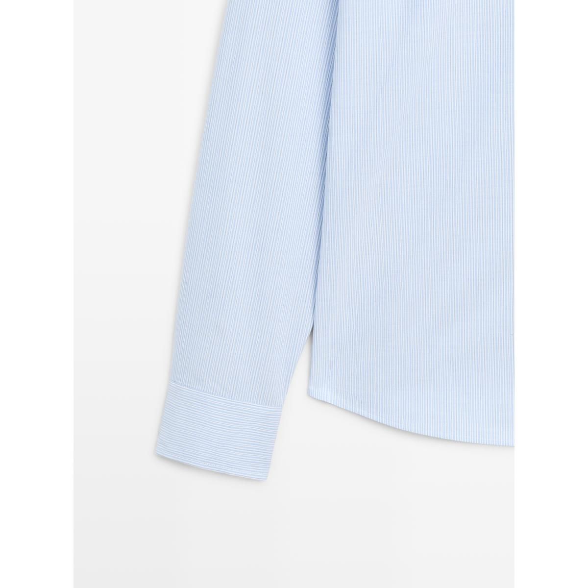 마시모두띠(MASSIMO DUTTI) 100% 코튼 스트라이프 셔츠