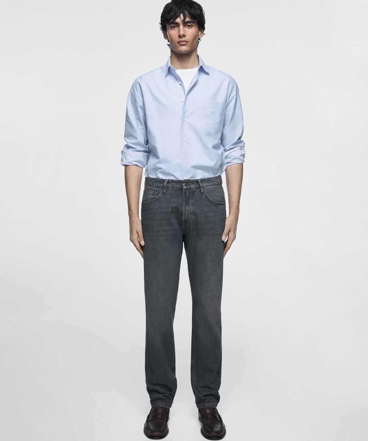 마시모두띠(MASSIMO DUTTI) 테이퍼드핏 진