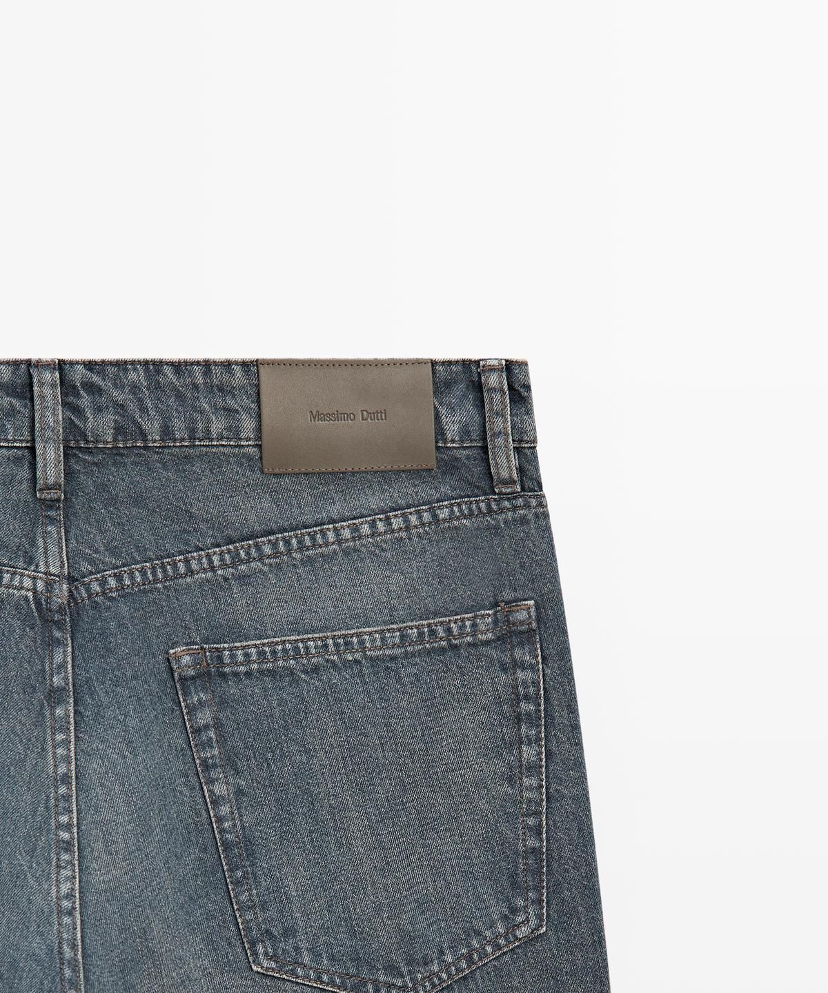 마시모두띠(MASSIMO DUTTI) 테이퍼드핏 진