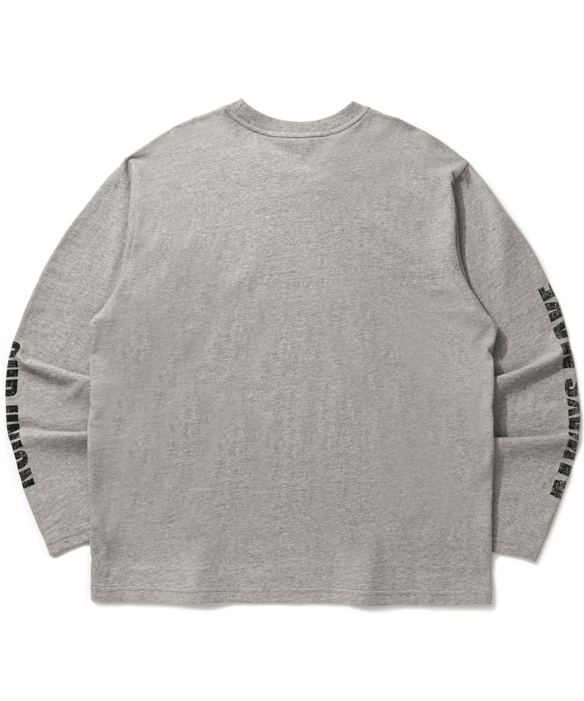 아모우(AMOU) Heart skull long sleeve Gray