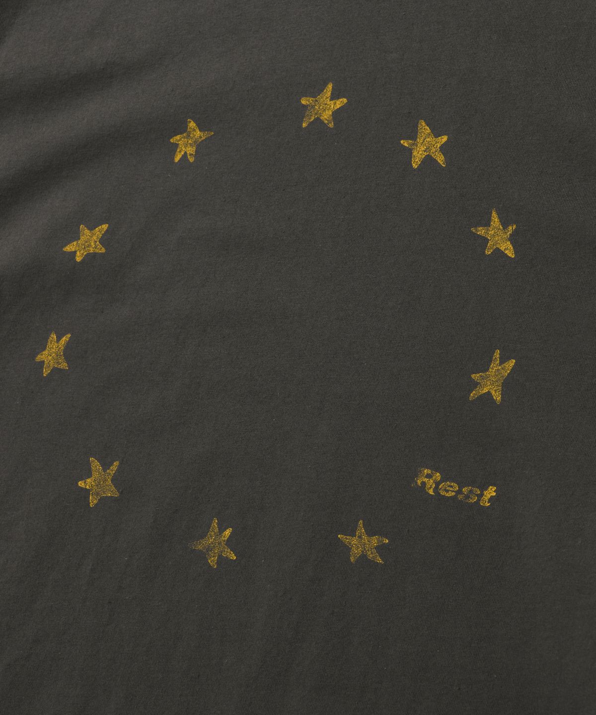 아모우(AMOU) Star Circle long sleeve Charcoal