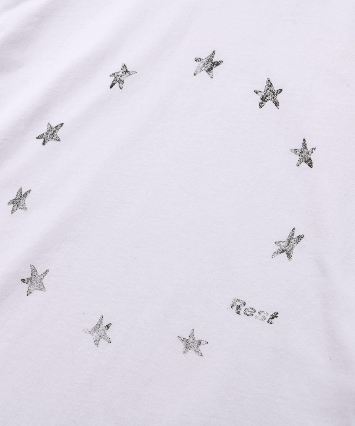 아모우(AMOU) Star Circle long sleeve White