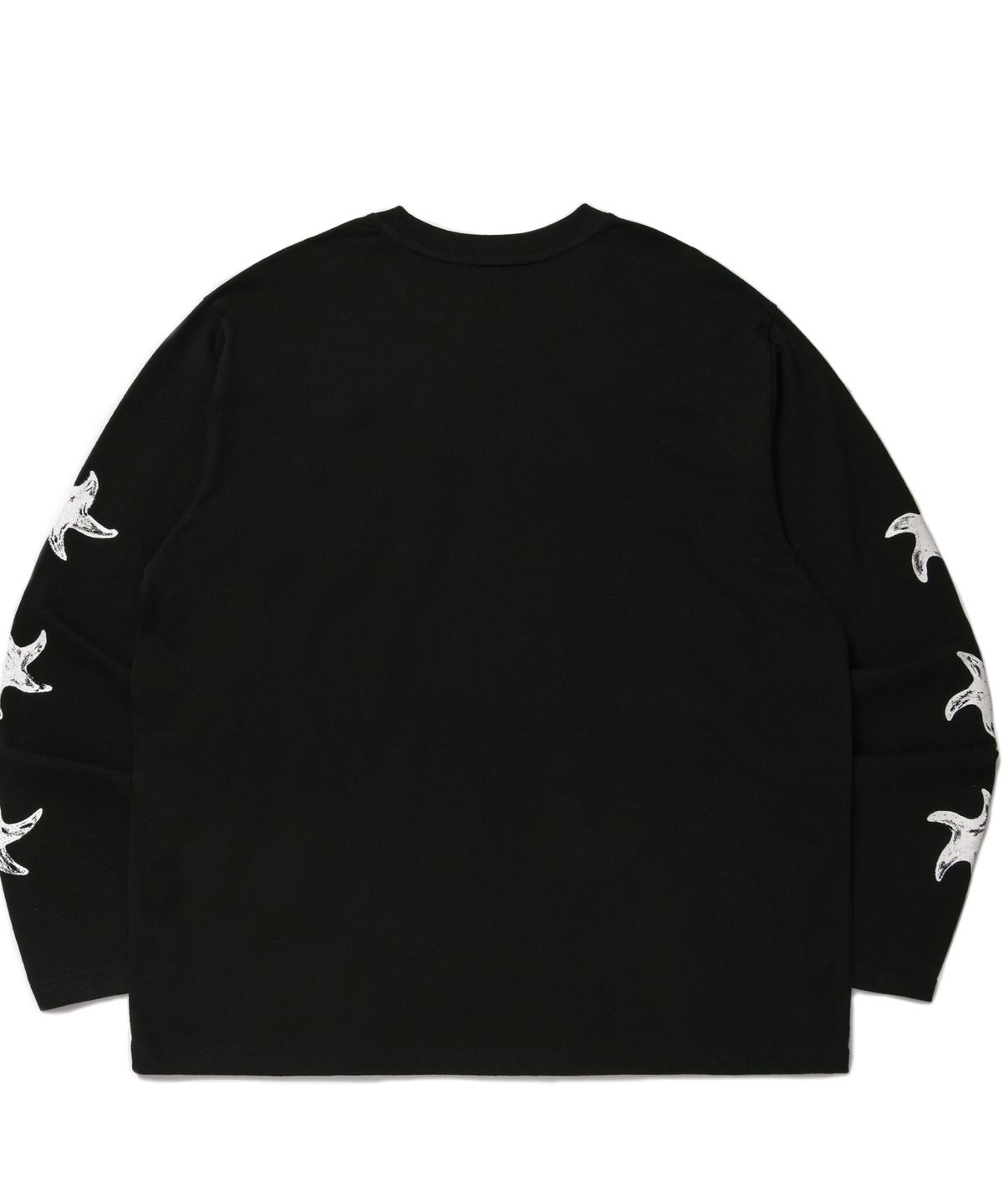 아모우(AMOU) 3spot long sleeve Black