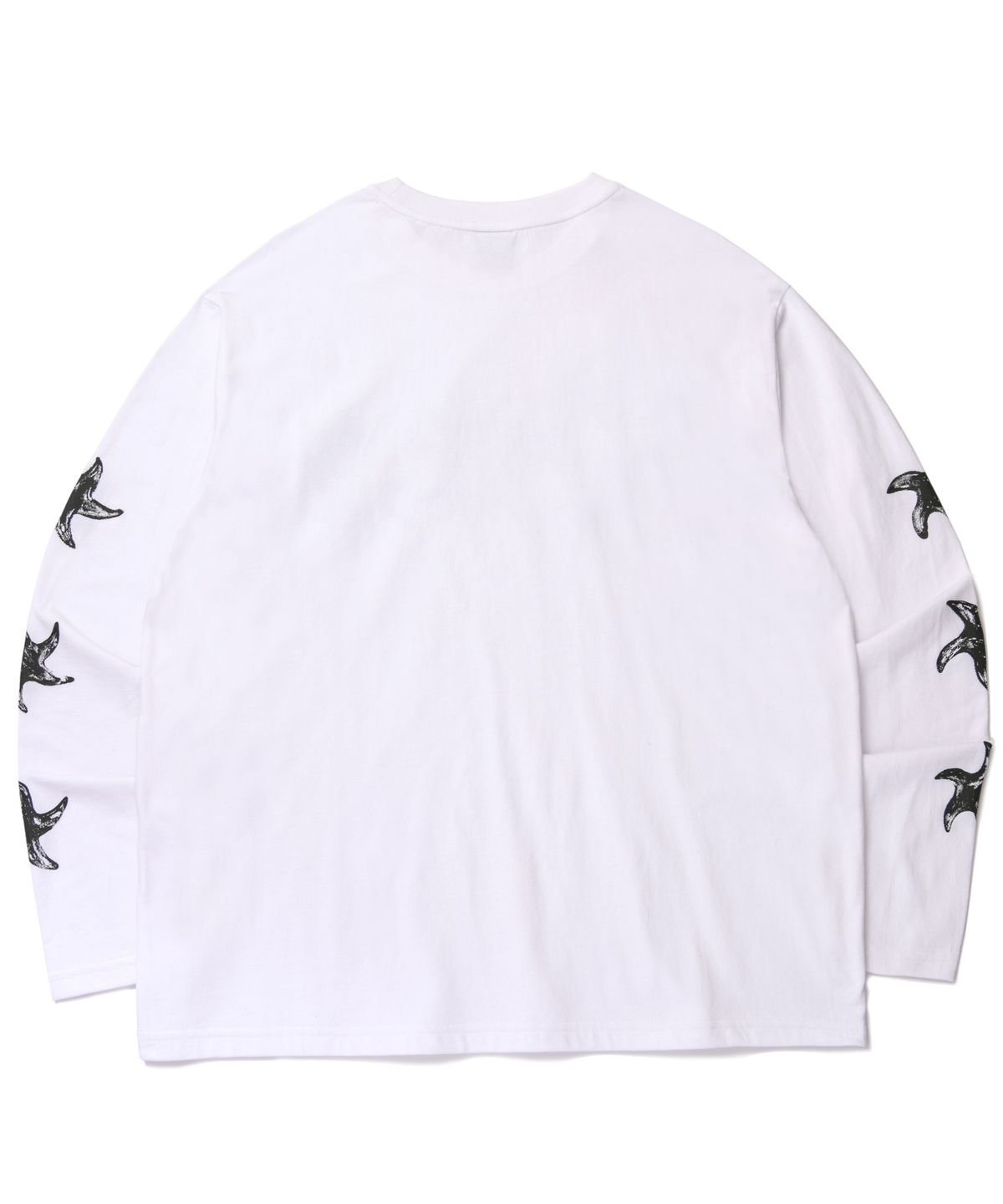 아모우(AMOU) 3spot long sleeve White