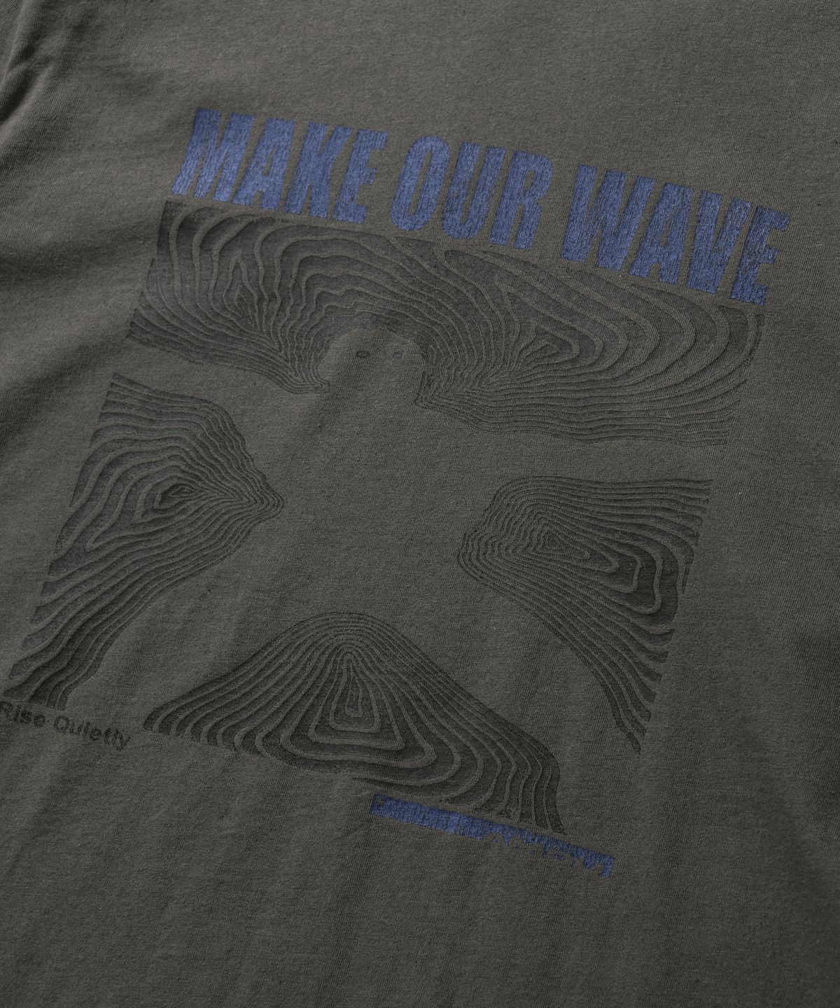 아모우(AMOU) Wave man long sleeve Charcoal