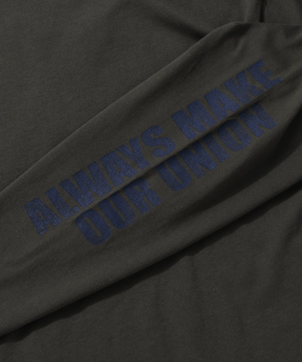 아모우(AMOU) Wave man long sleeve Charcoal