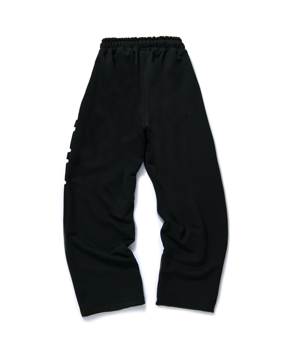 아모우(AMOU) D-Star One Tuck Sweat Pants BLACK
