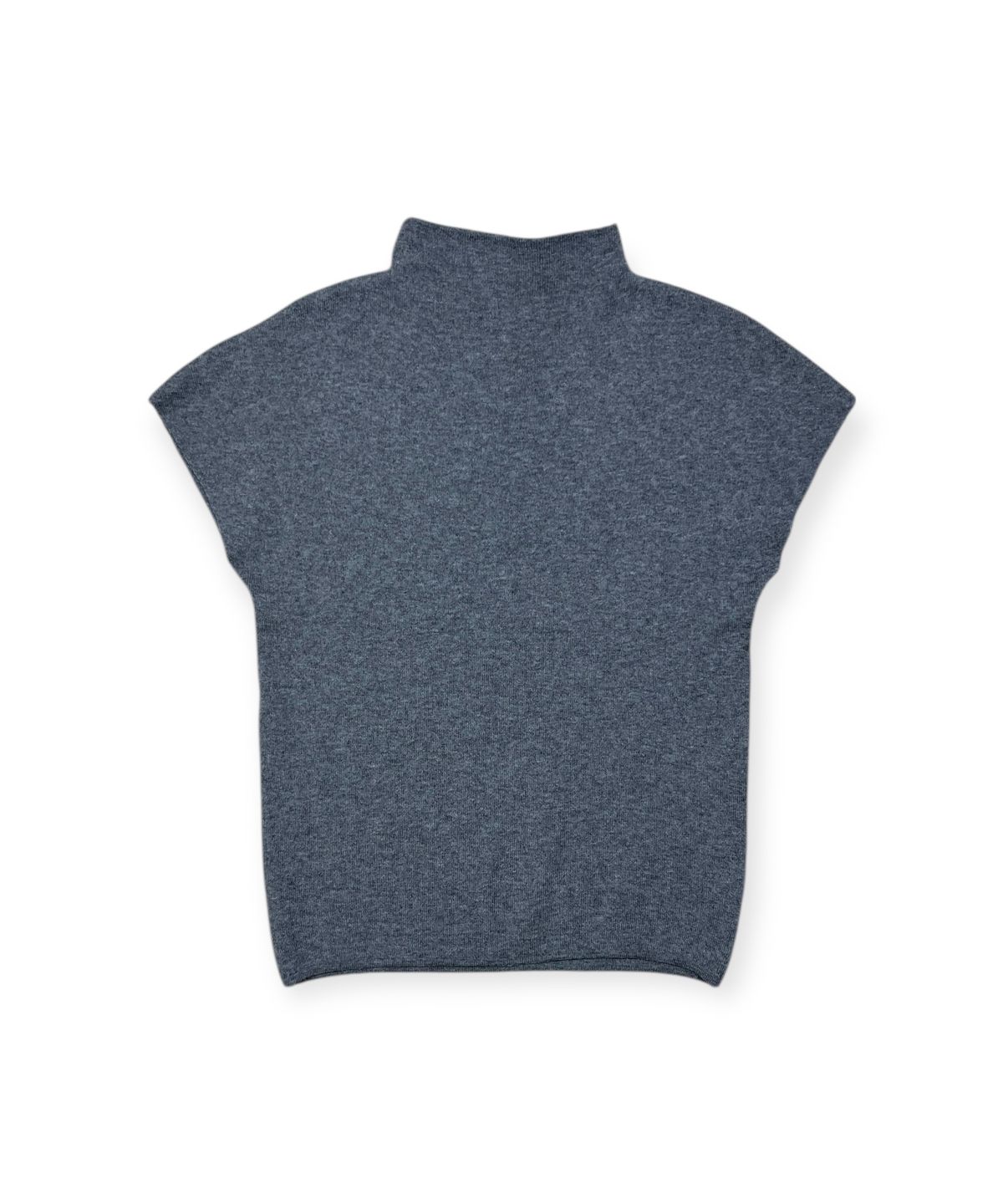 본슬리피(BORN SLIPPY) Soft Crystal Drift Mock Neck Knit (Gray)
