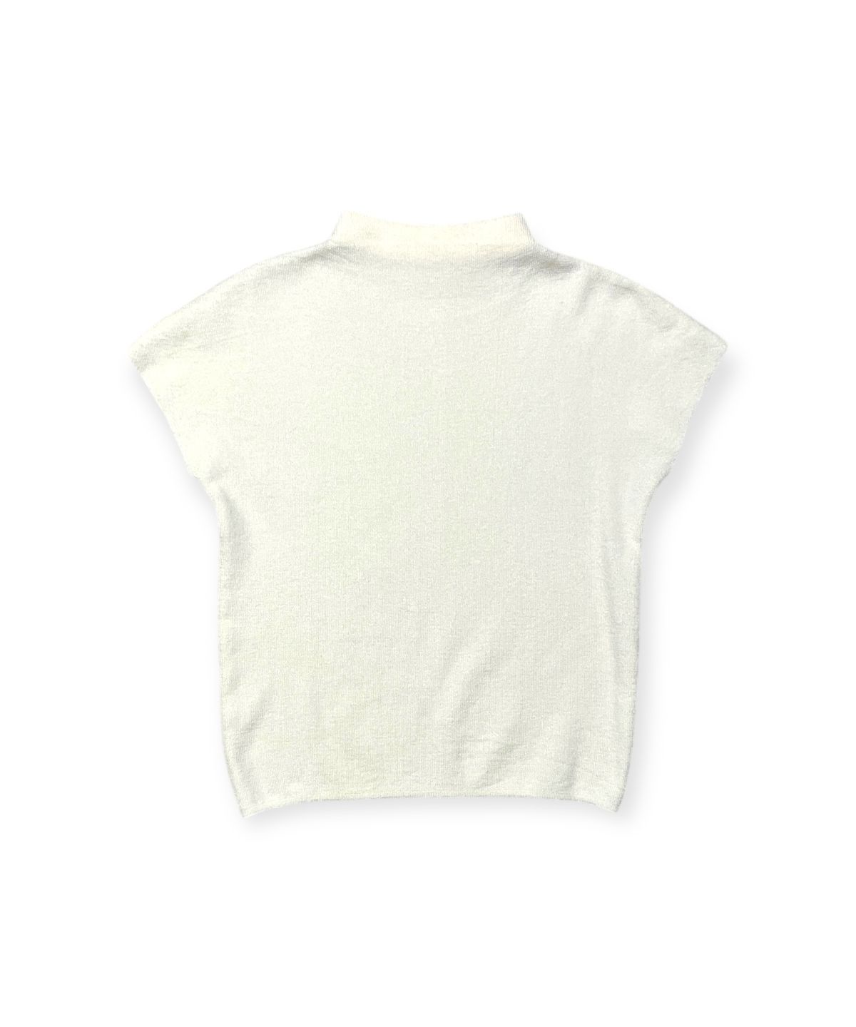 본슬리피(BORN SLIPPY) Soft Crystal Drift Mock Neck Knit (Ivory)