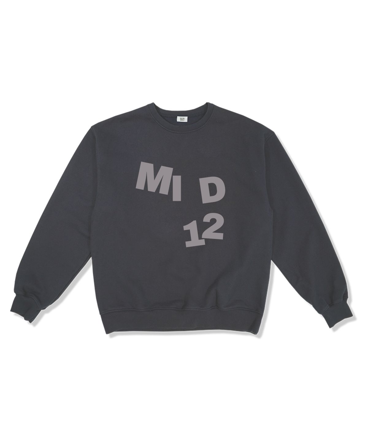 미드나잇12에이엠(MIDNIGHT12AM) [기모선택] MID12 오버핏 특양면 스웨트셔츠 4color