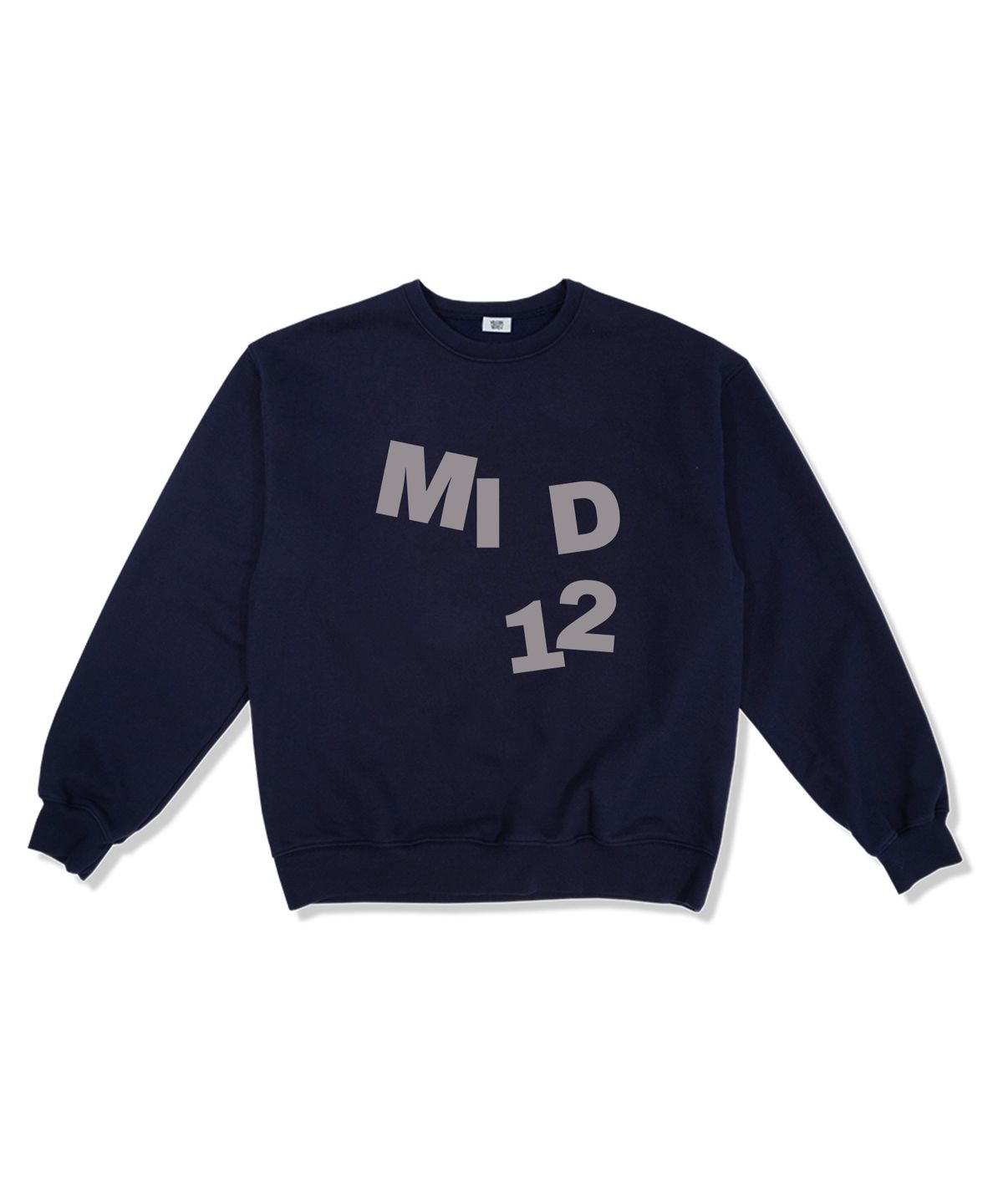 미드나잇12에이엠(MIDNIGHT12AM) [기모선택] MID12 오버핏 특양면 스웨트셔츠 4color