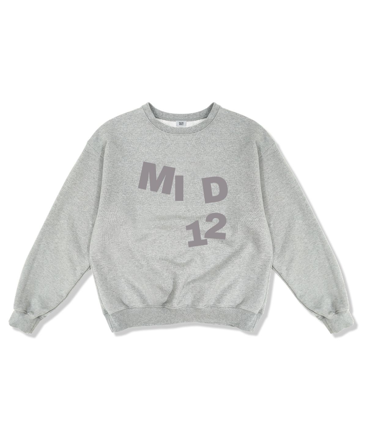 미드나잇12에이엠(MIDNIGHT12AM) [기모선택] MID12 오버핏 특양면 스웨트셔츠 4color