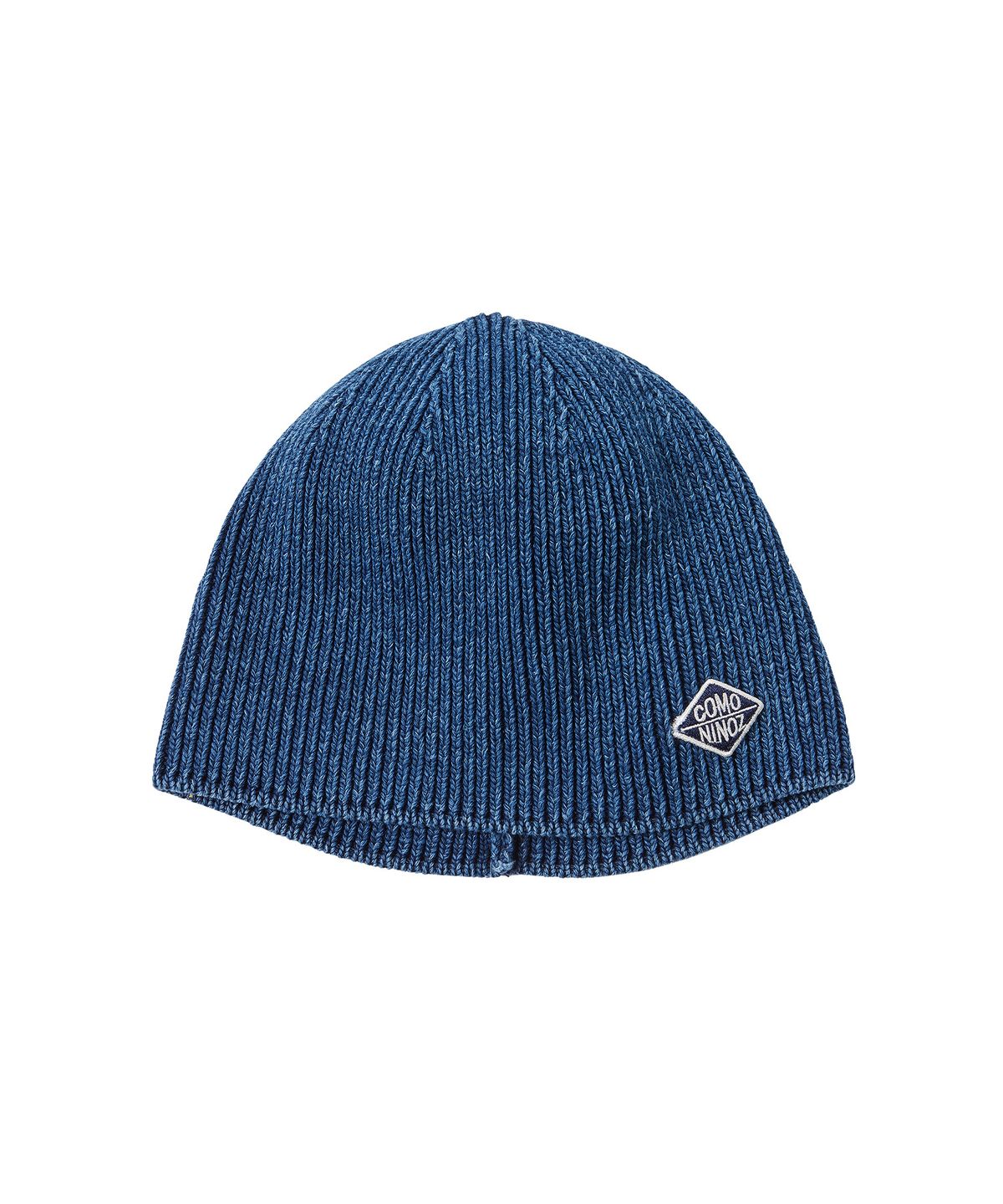 꼬모니노즈(COMONINOZ) [CN]INDIGO WASHED BEANIE [2 COLOR]