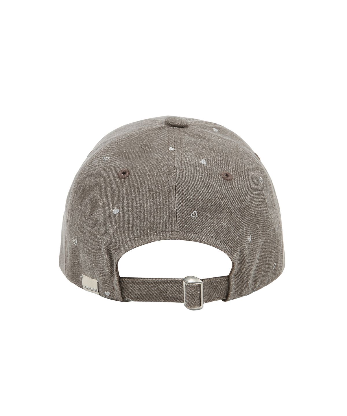 꼬모니노즈(COMONINOZ) [CN]LOVE PATTERN LOGO BALLCAP [2 COLOR]