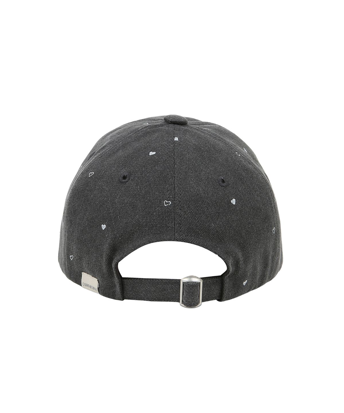 꼬모니노즈(COMONINOZ) [CN]LOVE PATTERN LOGO BALLCAP [2 COLOR]