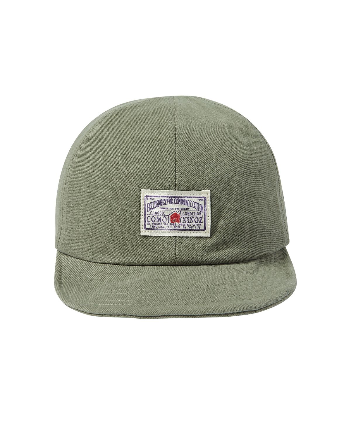 꼬모니노즈(COMONINOZ) [CN]26S LABEL COTTON CAP [3 COLOR]
