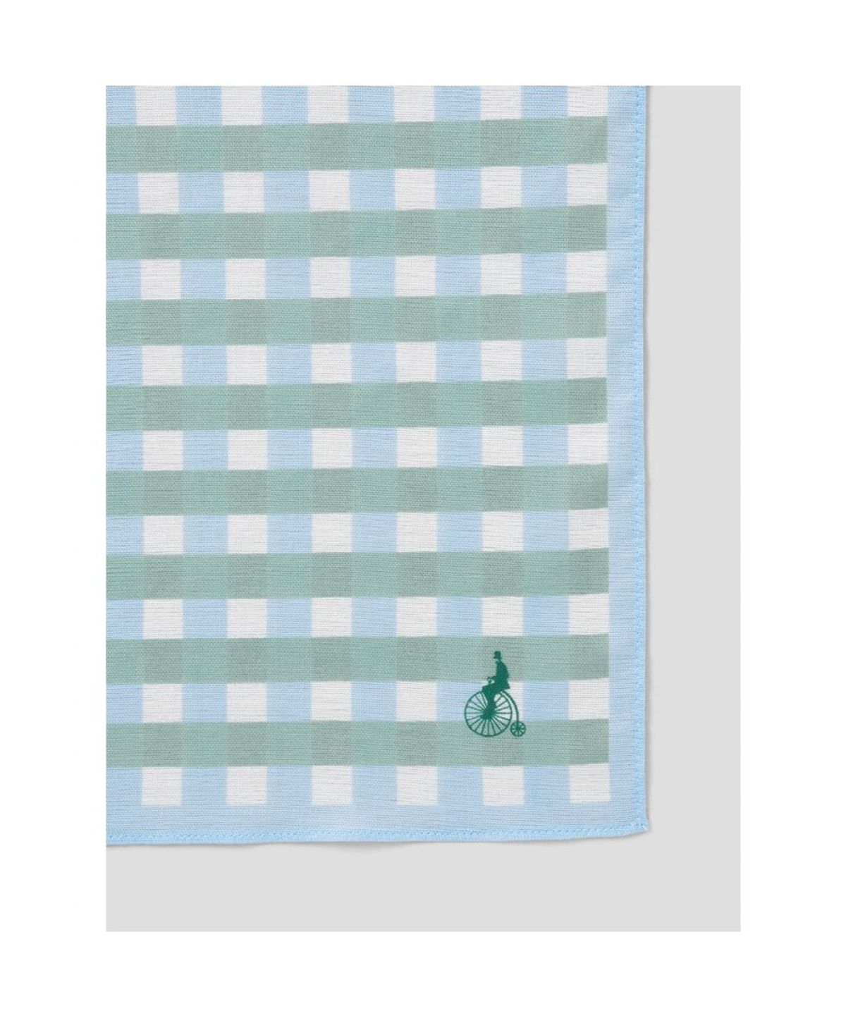 빈폴 액세서리(BEANPOLE ACCESSORY) 여성 깅엄체크 손수건 2매 세트  그린