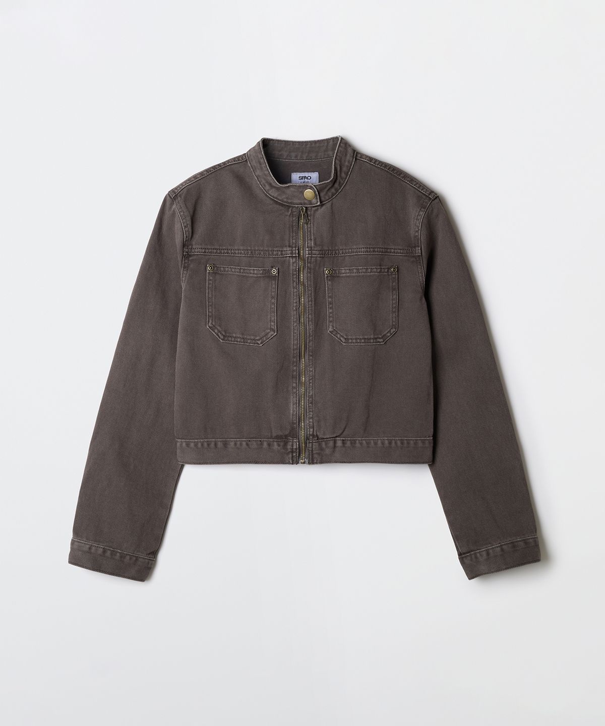 스파오(SPAO) 데님 집업 재킷_SPJEG23G02