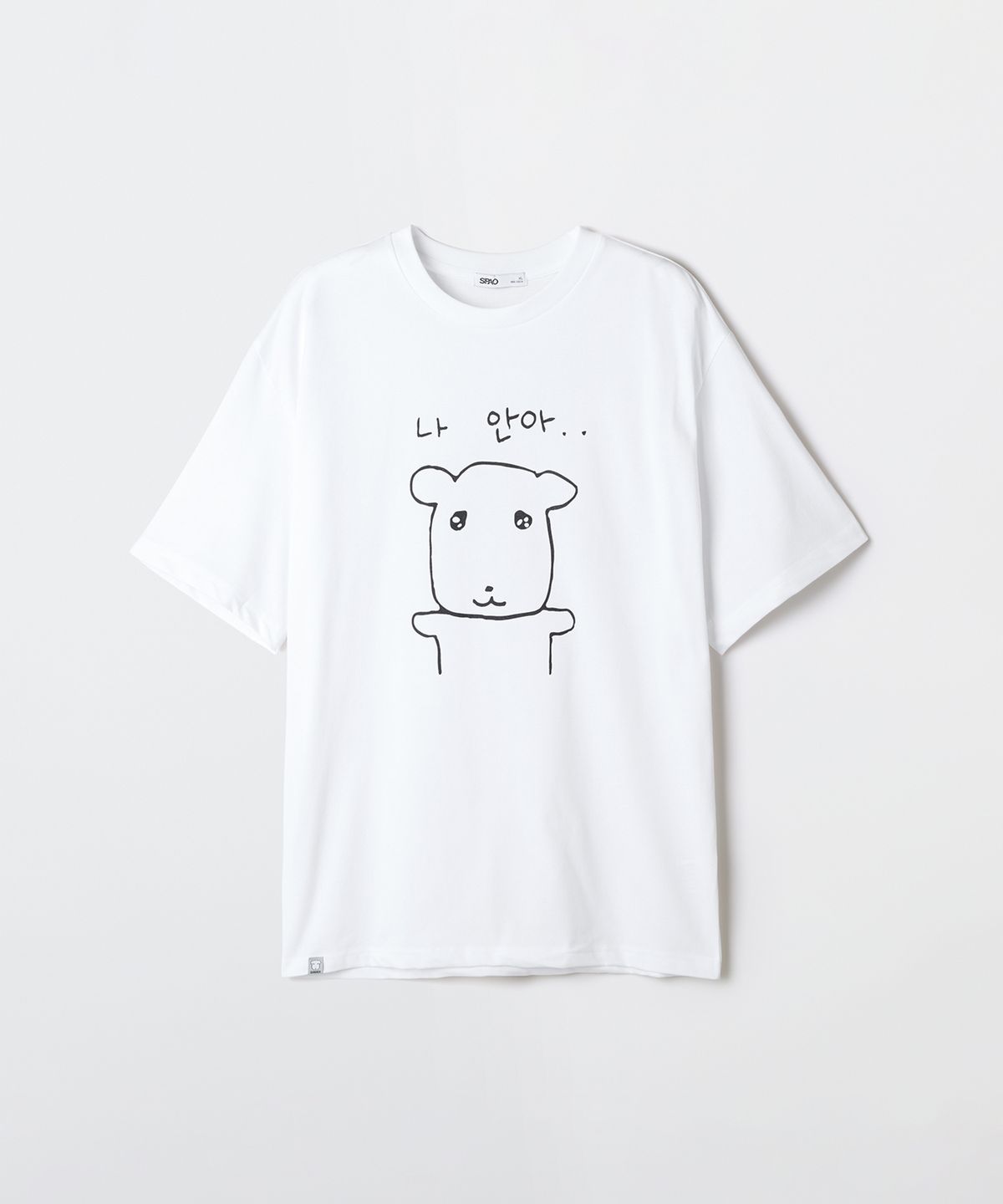 스파오(SPAO) [가나디] 반팔 티셔츠(WHITE)_SPRLG25U09