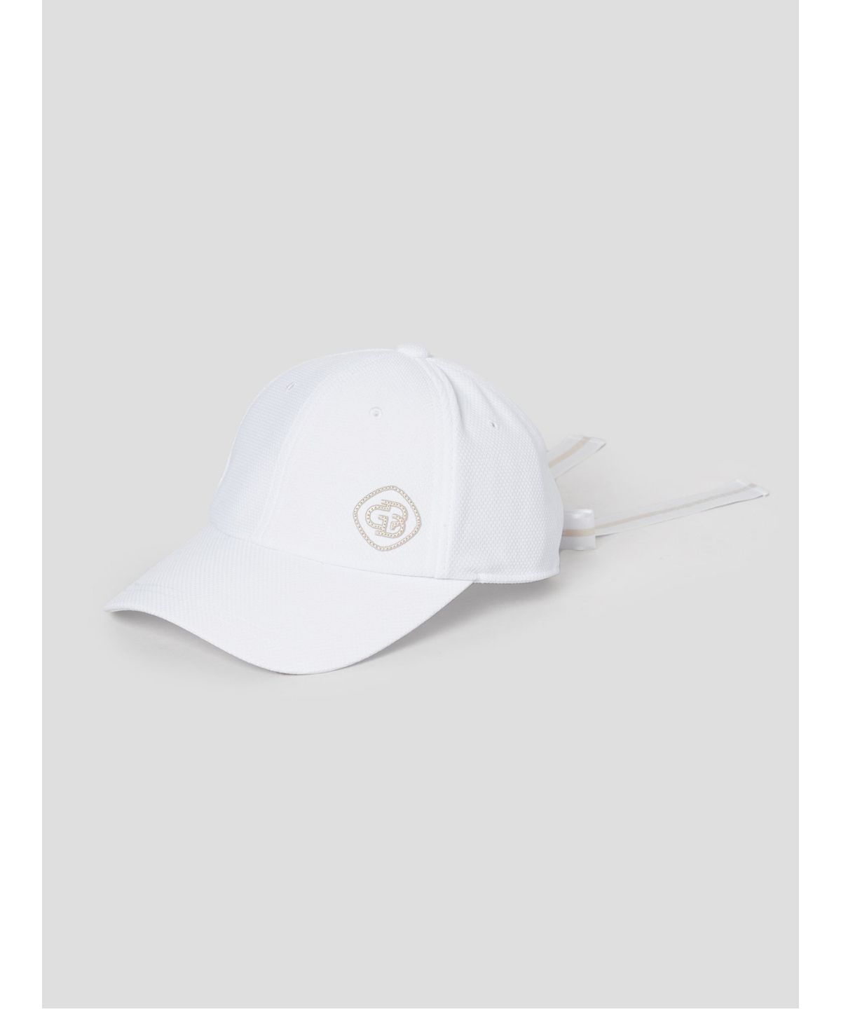 빈폴 액세서리(BEANPOLE ACCESSORY) 여성 리본 포인트 볼캡  화이트