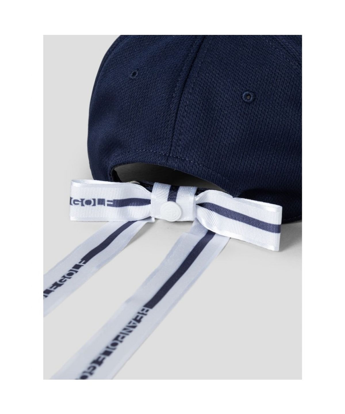 빈폴 액세서리(BEANPOLE ACCESSORY) 여성 리본 포인트 볼캡  네이비
